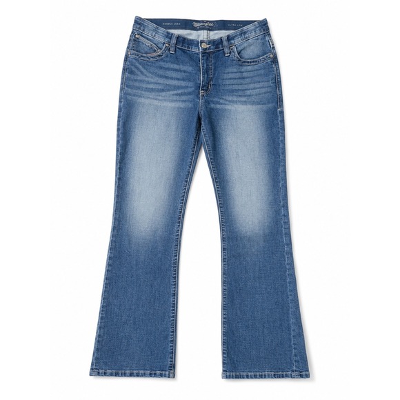 Wrangler Denim - Wrangler Willow Ultimate Riding Jeans Western Bootcut Ultra Low Rise 11x34